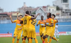 V.League 2018: Hải Phòng giành 3 điểm trên sân nhà