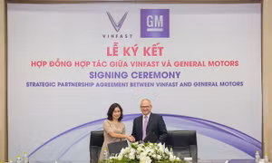  Vinfast và General Motors ký hợp đồng tác chiến lược tại thị trường Việt Nam