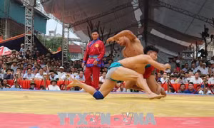Bảo tồn, phát triển môn thể thao vật dân tộc 