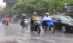 Chiều tối 15/11, các tỉnh phía Nam có mưa to cục bộ 