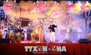 Đêm hội 'Phố Hiến huyền thoại - Trầm tích phù sa sông Hồng'