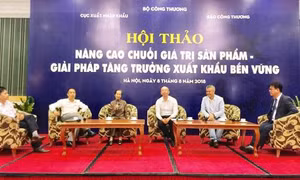 Liên kết hỗ trợ, xây dựng chuỗi giá trị sản phẩm xuất khẩu