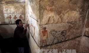 Ai Cập phát hiện lăng mộ Pharaoh gần quần thể kim tự tháp Giza