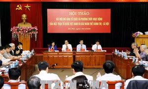 Đổi mới mô hình và phương thức hoạt động của Mặt trận Tổ quốc Việt Nam 