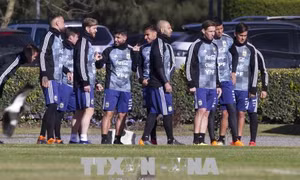 WORLD CUP 2018: Không khí bóng đá ngập tràn Buenos Aires