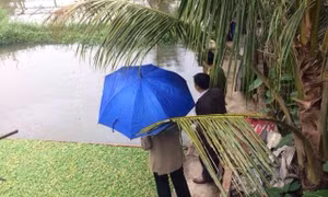 Khẩn trương điều tra vụ một người chết dưới ao tại Quảng Ninh