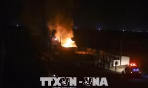 Israel không kích các vị trí của Hamas đáp trả vụ nã đạn cối từ Gaza