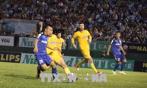  V.League 2018: Màn rượt đuổi tỷ số 3 - 3 giữa 4 CLB chiều 15/4 