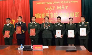 Công bố 10 gương mặt trẻ tiêu biểu toàn quân năm 2017 