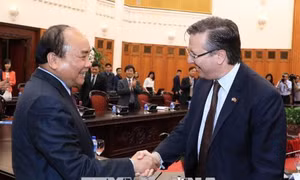 Thủ tướng Nguyễn Xuân Phúc tiếp Đoàn doanh nghiệp Hội đồng kinh doanh Hoa Kỳ - ASEAN
