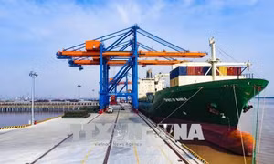 Hải Phòng đưa vào hoạt động cảng nước sâu Nam Đình Vũ