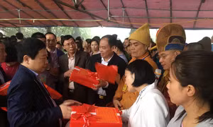Long trọng Lễ tế cầu quốc thái, dân an ở Lễ hội Côn Sơn - Kiếp Bạc