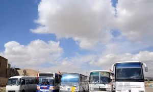 Đoàn xe chở hàng cứu trợ quốc tế tới Đông Ghouta, Syria