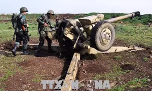 Quân chính phủ Syria tiếp tục đẩy lùi IS ở phía Nam Damascus