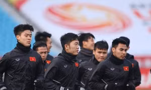 Tuyết phủ trắng Thường Châu: Bất lợi lớn cho U23 Việt Nam