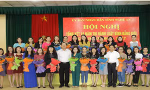 Nghệ An: Nhiều địa phương 'nợ' tiêu chí bảo đảm bình đẳng giới trong quản lý cán bộ