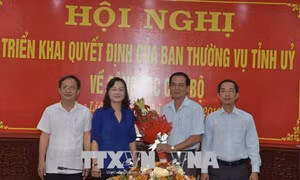Ông Lê Thanh Hùng giữ chức Trưởng ban Tổ chức Tỉnh ủy Bạc Liêu 