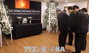Lời cảm ơn của Ban Lễ tang Nhà nước và gia đình nguyên Thủ tướng Phan Văn Khải