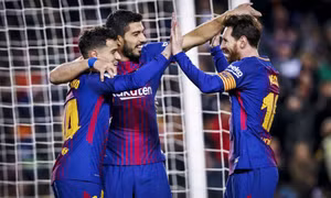 Philippe Coutinho, Lionel Messi, Luis Suarez cùng lập công, Barcelona ‘dội mưa bàn thắng’ lên Girona