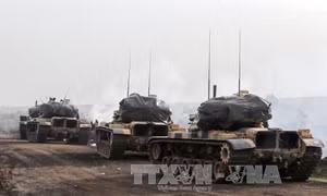 Thổ Nhĩ Kỳ đưa lực lượng cảnh sát đặc nhiệm tới chiến trường Afrin, Syria