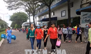 Đến ngày 16/6, hầu hết người lao động tham gia tụ tập, ngừng việc đã đi làm trở lại