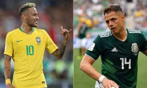 WORLD CUP 2018: Link xem trực tiếp Brazil và Mexico (21h00, 2/7)