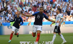 Vòng 1/8 World Cup 2018: Pháp loại Argentina trong 'bữa tiệc' bàn thắng