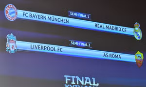 Bán kết Champions League: Bayern Munich đấu Real Madrid, Liverpool 'hẹn hò' Roma