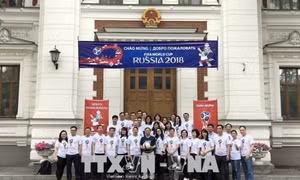 Đại sứ quán Việt Nam tại Nga cuồng nhiệt với World Cup 2018 