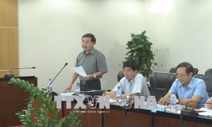 Đoàn khảo sát của Ban tổ chức Trung ương làm việc tại Bình Dương 