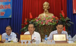 Cử tri đánh giá cao những vấn đề được Quốc hội thông qua
