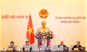Khai mạc Phiên họp thứ 23 của Ủy ban Thường vụ Quốc hội