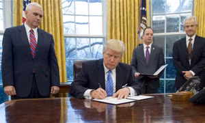 25 Thượng nghị sĩ Mỹ gửi 'tâm thư' kêu gọi Tổng thống Trump quay lại TPP