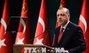 Đảng cầm quyền đề cử Tổng thống Erdogan làm ứng cử viên trong cuộc tổng tuyển cử tại Thổ Nhĩ Kỳ