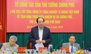 Bộ trưởng Mai Tiến Dũng: Vicem cần quan tâm đến quản trị, tinh giản bộ máy 
