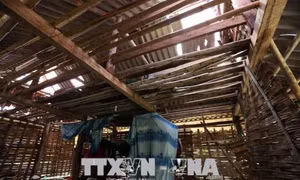 Điện Biên hỗ trợ người dân khắc phục hậu quả dông lốc 