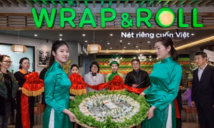 Wrap & Roll khai trương cửa hàng nhượng quyền thứ 2 tại Thượng Hải