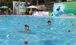 Phát động trẻ em toàn quốc học bơi an toàn, phòng chống đuối nước năm 2018