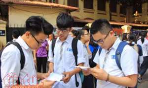 Sở Giáo dục - Đào tạo Hà Nội công bố đáp án môn Toán vào lớp 10