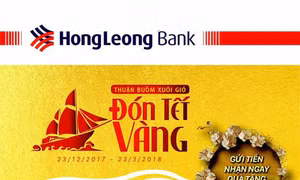 'Thuận buồm xuôi gió, đón Tết vàng' cùng Hong Leong Việt Nam