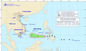 Bão Sanba suy yếu thành áp thấp nhiệt đới