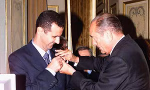 Tổng thống Syria bất ngờ trả huân chương cao quý được Pháp trao tặng