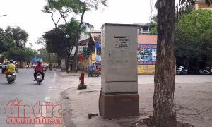 Các trụ điện, tủ điện tại các tuyến phố có an toàn?