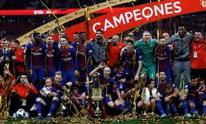 Đè bẹp Sevilla 5-0, Barcelona đăng quang Cúp nhà vua Tây Ban Nha