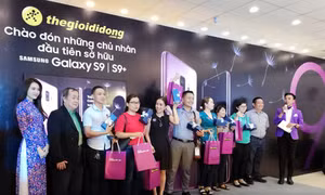 Galaxy S9/S9+ chính thức lên kệ tại Thế Giới Di Động