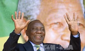 Ông Cyril Ramaphosa được bầu làm tổng thống Nam Phi