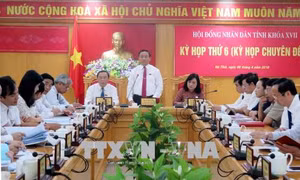 Hội đồng nhân dân tỉnh Hà Tĩnh thông qua Nghị quyết thành lập thị trấn Đồng Lộc