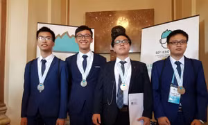 4 thí sinh Việt Nam tham dự Olympic Hoá học quốc tế năm 2018 đều giành huy chương
