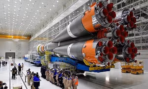 Arianespace phóng 4 vệ tinh liên lạc lên quỹ đạo bằng tên lửa Soyuz của Nga