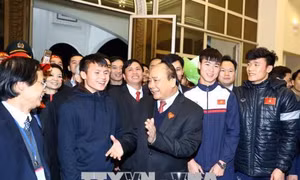 Thủ tướng: Cả nước hòa một niềm vui reo ca tưng bừng đón chào U23 Việt Nam 